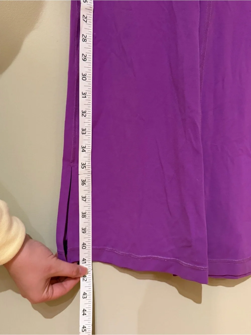 Lululemon Purple Groove Super-High-Rise Split- Hem Flare Pant Size 4